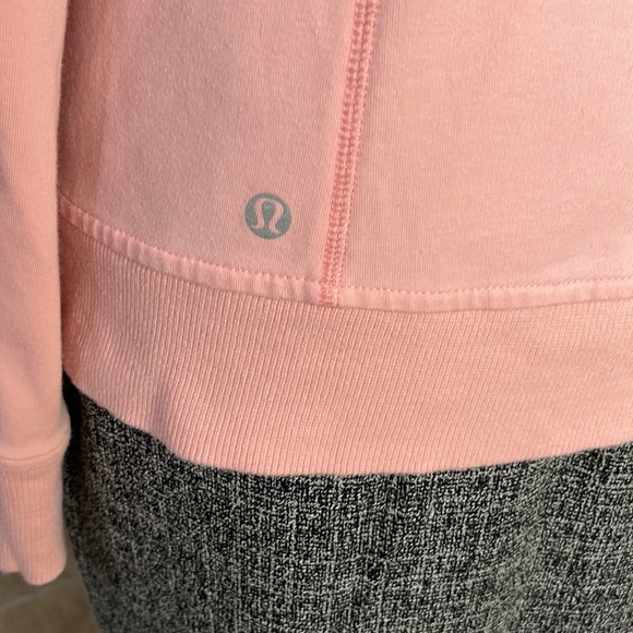 Lululemon Jacket Zip Up Pink Size 12 Stretch - Picture 4 of 6
